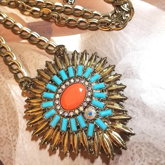 REVERSIBLE New Premier Designs TWO Statement Necklaces in ONE! - Picture 4 of 8